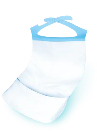 TENA Bibs – Einweg-Schutzservietten für Erwachsene