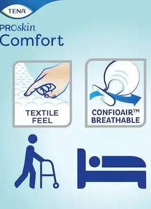 TENA Proskin Comfort, weiche Inkontinenz-Einlage, atmungsaktiv, geeignet für Pflegebedürftige