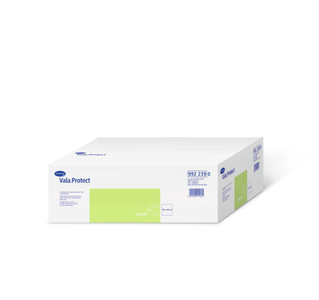 Vala Protect Schutzlaken 80x210 cm, fadenverstärkt mit Schutzfolie für Pflege und Inkontinenz