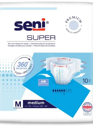 Seni Super Inkontinenzslips Unisex