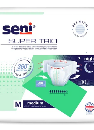 Seni Super Trio Inkontinenzslips Unisex