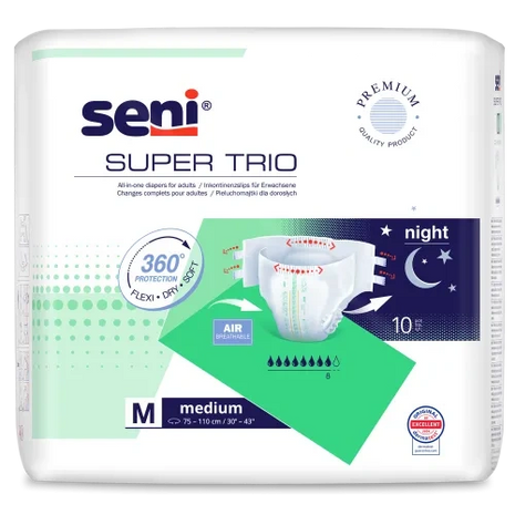 Seni Super Trio Inkontinenzslips Unisex