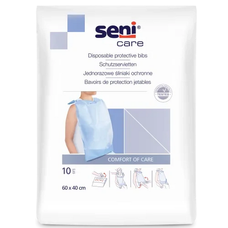 Seni Care Schutzservietten – Schutz bei Nahrungsaufnahme & Gesichtspflege