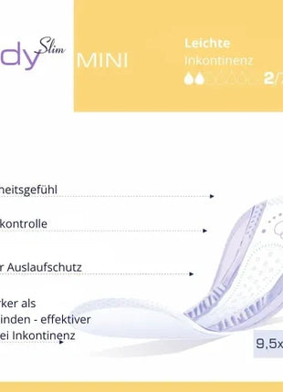 Seni Lady Slim Mini Inkontinenzeinlagen für Frauen