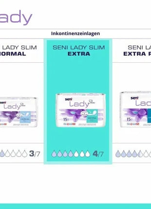 Seni Lady Slim Extra Inkontinenzeinlagen für Frauen