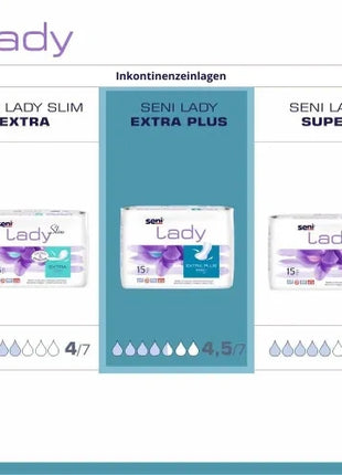 Seni Lady Extra Plus Inkontinenzeinlagen für Frauen