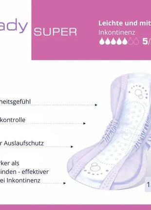 Seni Lady Super Inkontinenzeinlagen für Frauen