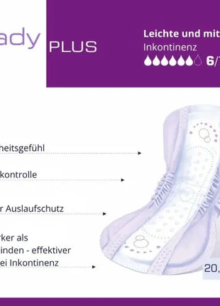 Seni Lady Plus Inkontinenzeinlagen für Frauen