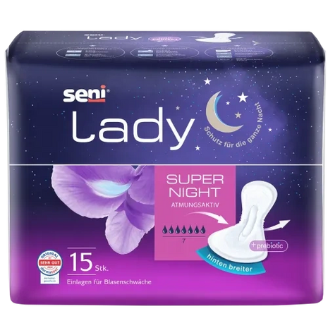 Seni Lady Super Night Inkontinenzeinlagen für Frauen
