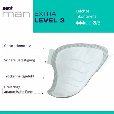 Seni Man Extra Level 3 Inkontinenzeinlagen für Männer