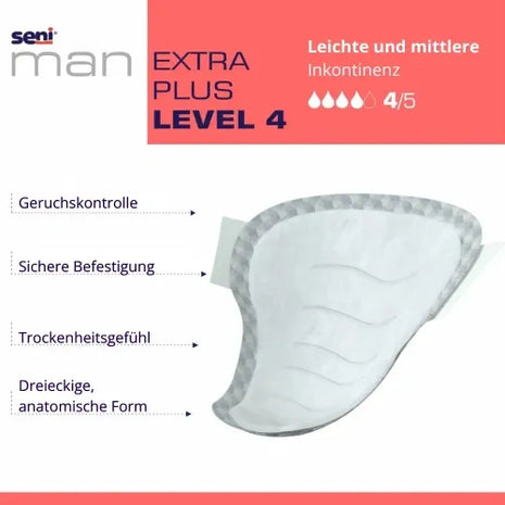 Seni Man Extra Plus Level 4 Inkontinenzeinlagen für Männer