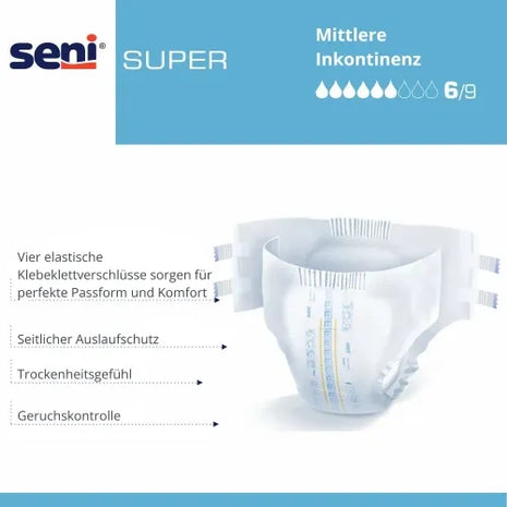 Seni Super Inkontinenzslips Unisex