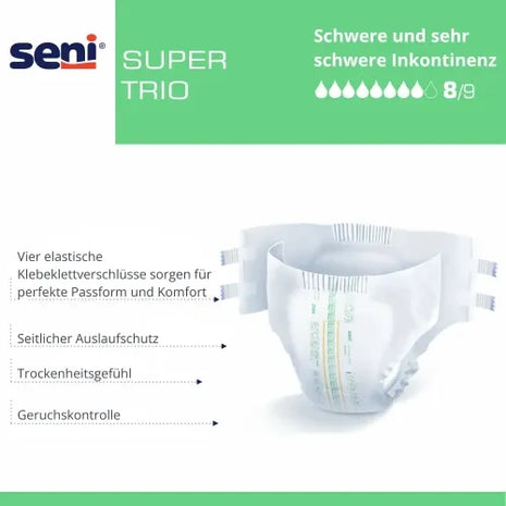 Seni Super Trio Inkontinenzslips Unisex