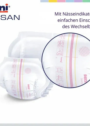 Inkontinenzhose mit Nässeindikator für einfache Wechselbedarfs-Einschätzung, ideal für Homecare & Pflege