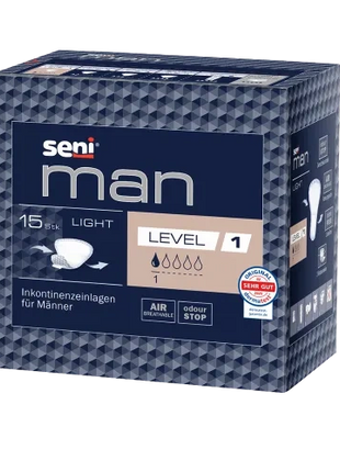 Seni Man Light Level 1 Inkontinenzeinlagen für Männer