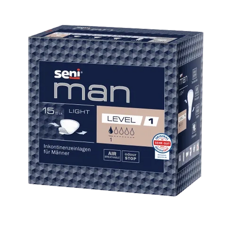 Seni Man Light Level 1 Inkontinenzeinlagen für Männer