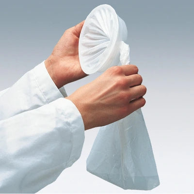 Einmalhandschuh aus medizinischem Kunststoff, ideal für Pflege und Hygiene