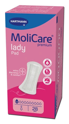 MoliCare® premium lady Pad 0,5 Tropfen Slipeinlagen für Frauen