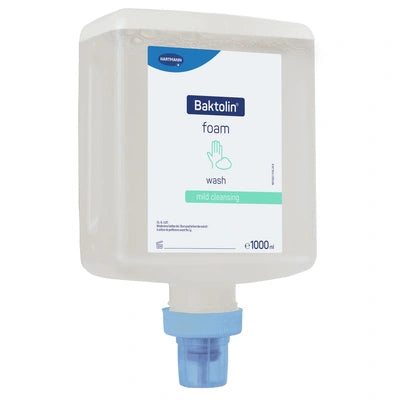 Baktolin foam Waschgel für sanfte Händedesinfektion, 1000 ml Nachfüllflasche für Pflegeeinrichtungen