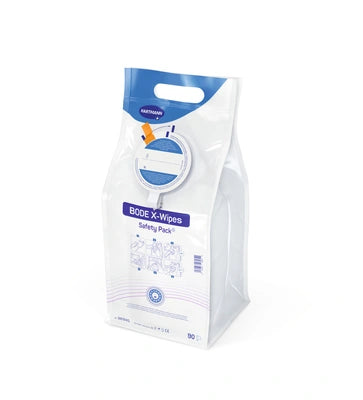 BODE X-Wipes Desinfektionstücher für medizinische Pflege und Homecare, 90 Stück