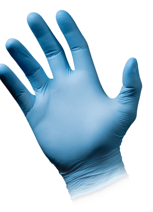 Puracomfort blue AMPri Nitrilhandschuhe blau puderfrei 100 Stück