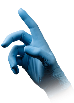 Puracomfort blue AMPri Nitrilhandschuhe blau puderfrei 100 Stück
