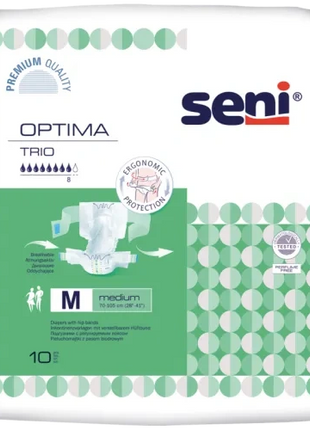 Seni Optima Trio Inkontinenzvorlagen mit Hüftbund Unisex