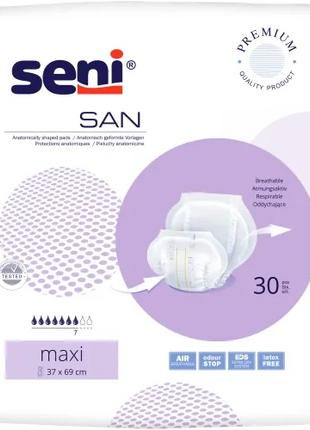 Seni San Maxi Inkontinenzvorlagen anatomisch Unisex