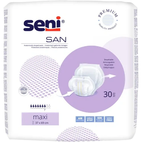 Seni San Maxi Inkontinenzvorlagen anatomisch Unisex