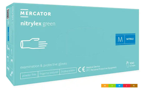Nitrylex Green Nitrilhandschuhe 100 Stück/Box