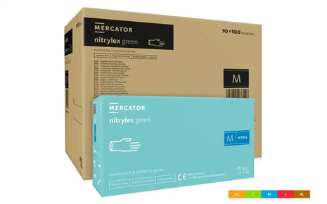 Nitrylex Green Nitrilhandschuhe 100 Stück/Box