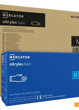 Nitrylex Basic Dark Blue Nitril-Einweghandschuhe 100 Stk./Box