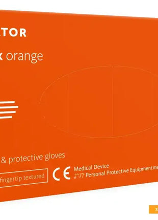 Nitrylex Orange Nitrilhandschuhe 100 Stück/Box
