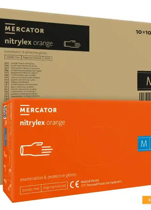Nitrylex Orange Nitrilhandschuhe 100 Stück/Box