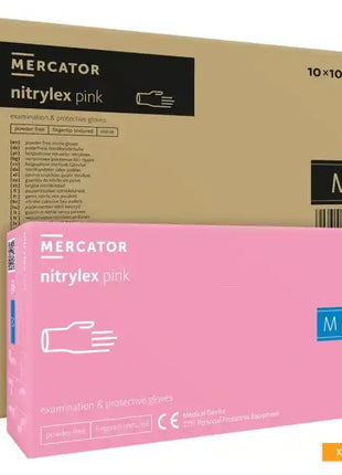 Nitrylex Pink Nitrilhandschuhe 100 Stück/Box