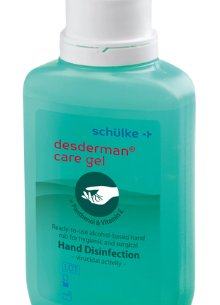 Desderman care gel 100ml Hygienisches Händedesinfektionsmittel, Panthenol, Vitamin E