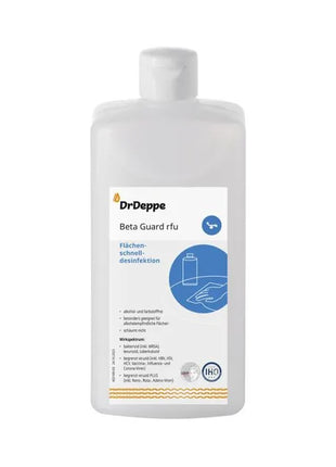Beta Guard rfu 500 ml | Alkoholfreies Flächendesinfektionsmittel | Begrenzt viruzid PLUS