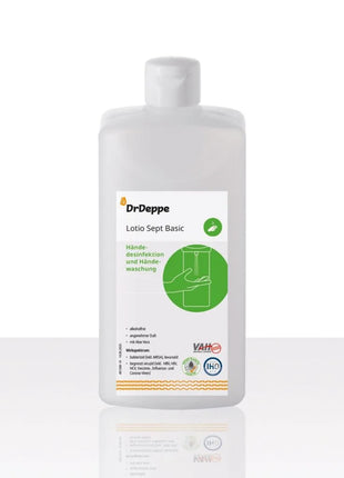 Lotio Sept Basic 100 ml | Alkoholfreies Händedesinfektionsmittel | Begrenzt viruzid