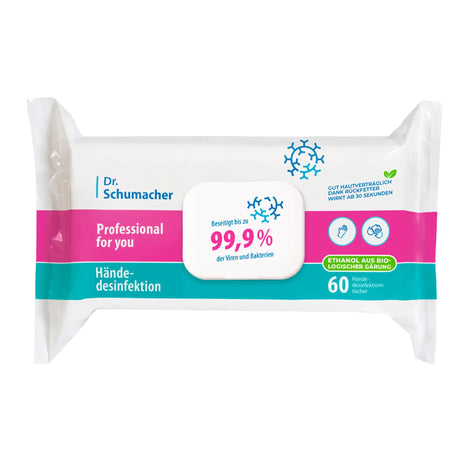 Dr. Schumacher Professional for you Händedesinfektion Wipes 60 Stück