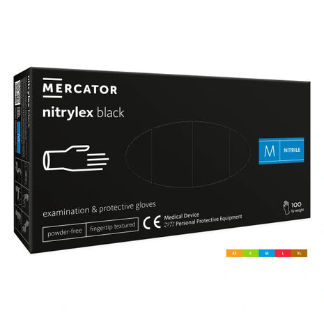 Nitrylex Black Nitrilhandschuhe schwarz 100 Stück/Box