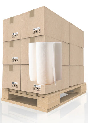 Küchenrollen 3-lagig weiß 26x22,5cm | 768 Rollen | 24 Kartons a 8x4 Rollen