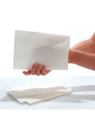 Seni Care Einmal-Waschhandschuhe unfoliert – Vliesstoff ohne Folienbeschichtung