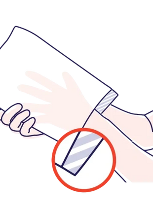 Seni Care Einmal-Waschhandschuhe foliert – Zellstoff mit Folienbeschichtung