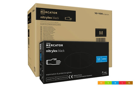 Nitrylex Black Nitrilhandschuhe schwarz 100 Stück/Box