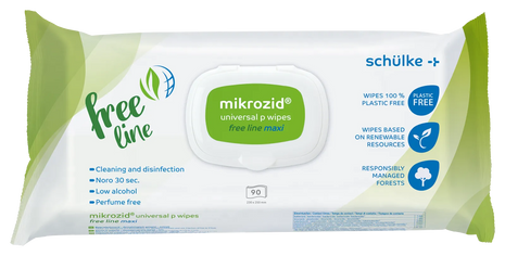 mikrozid universal p wipes free line maxi 90 Tücher | Schülke Desinfektionstücher
