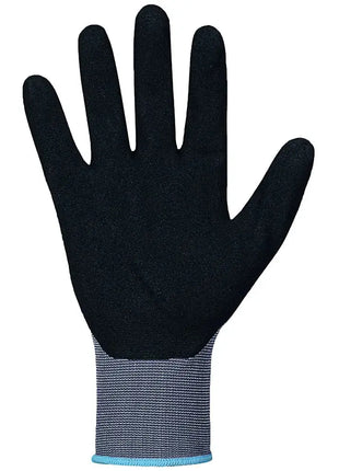 Stronghand ATLANTA Touchscreen-Handschuhe Nitrilschaum/PU Grau/Schwarz - OEKO-TEX EN 388 Stronghand