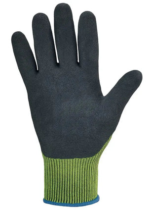 Stronghand FLEXTER Latexhandschuhe Neongelb/Grau Stronghand