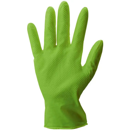 GRIP GRÜN STRONGHAND® HANDSCHUHE 50 Stück Diamanttextur Stronghand