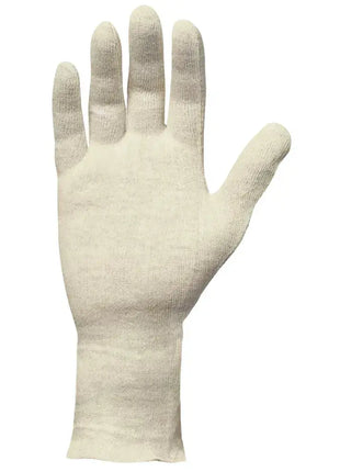 Stronghand LONGZHOU Baumwoll-Trikothandschuhe 30cm Premium Weiß Stronghand