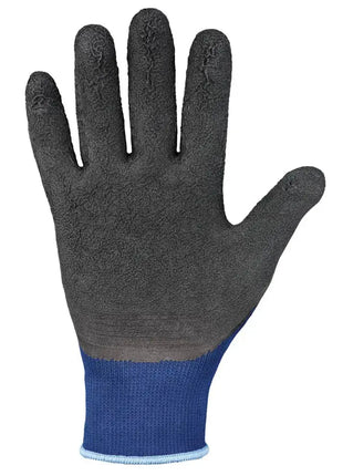 Stronghand LAFOGRIP Latexschaum-Handschuhe Blau/Schwarz Stronghand